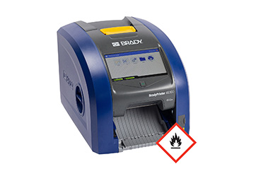 Hazardous material printer.